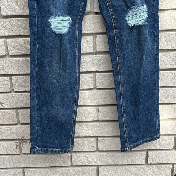 Buffalo David Bitton Brooke High Rise Slim Straight Distressed Jeans Size 27 - Picture 4 of 9